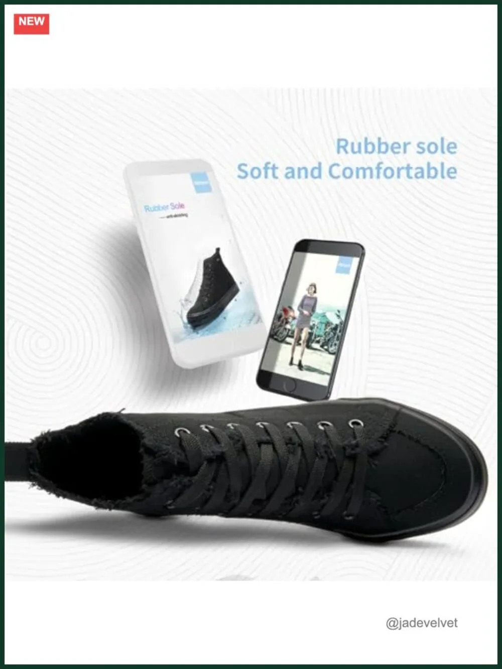 Lace Up Canvas High Top Sneakers for Women Casual Fashion Shoes